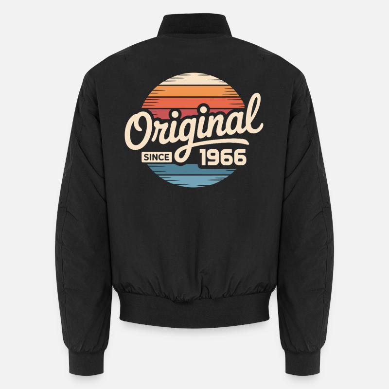 Cadeau d’anniversaire vintage 1966 1966 Bomber unisexe