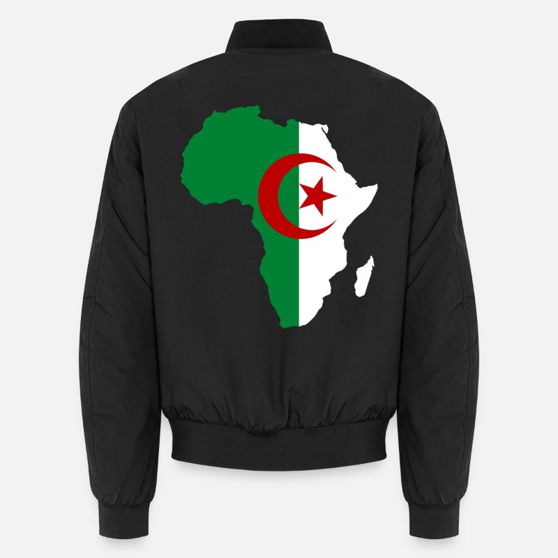 Algerien_Flagge_Afrika Bomber unisexe