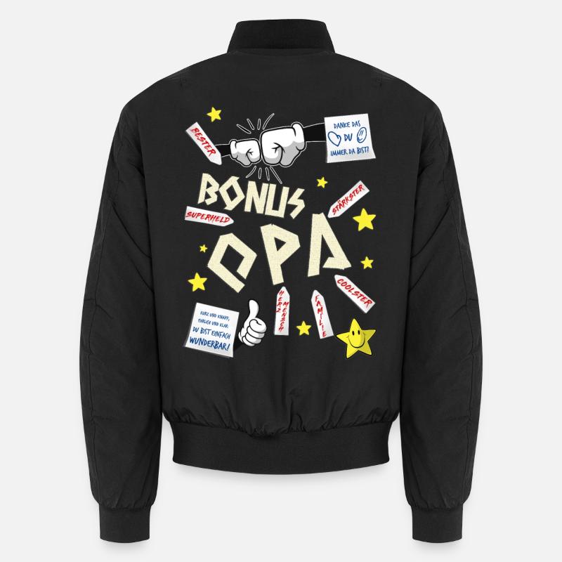Bonus opa Unisex Bomberjacke