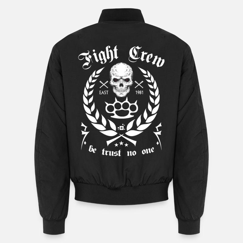 Équipe de combat - Bomber unisexe - noir