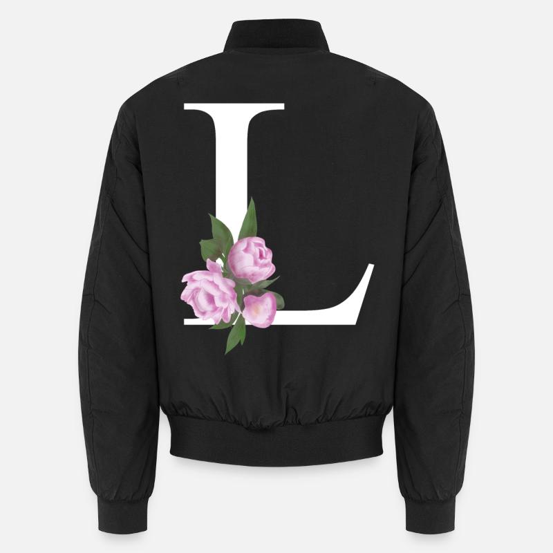 L - Unisex Bomberjacke - Schwarz