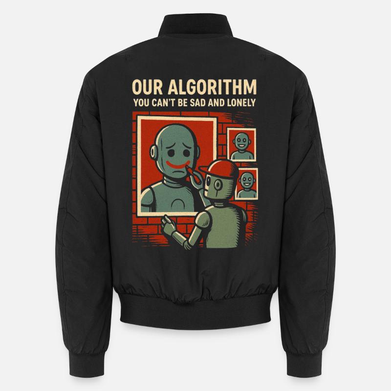 Unser Algorithmus-Shirt für Programmierer und Creators Unisex Bomberjacke