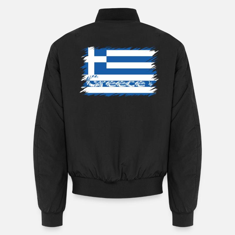 Grèce - Bomber unisexe - noir