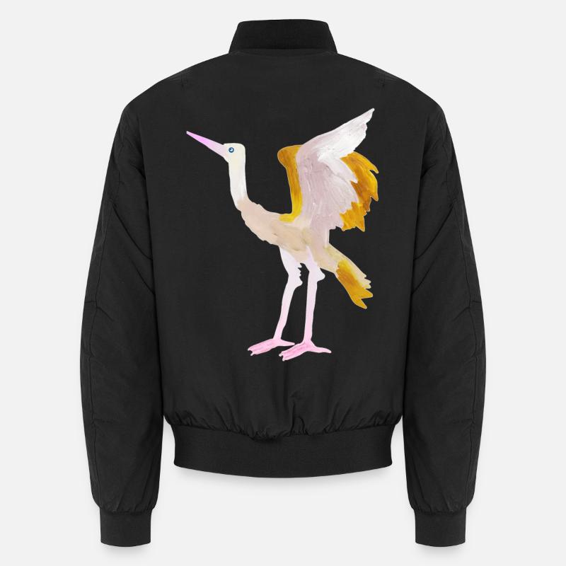 crane Unisex Bomber Jacket