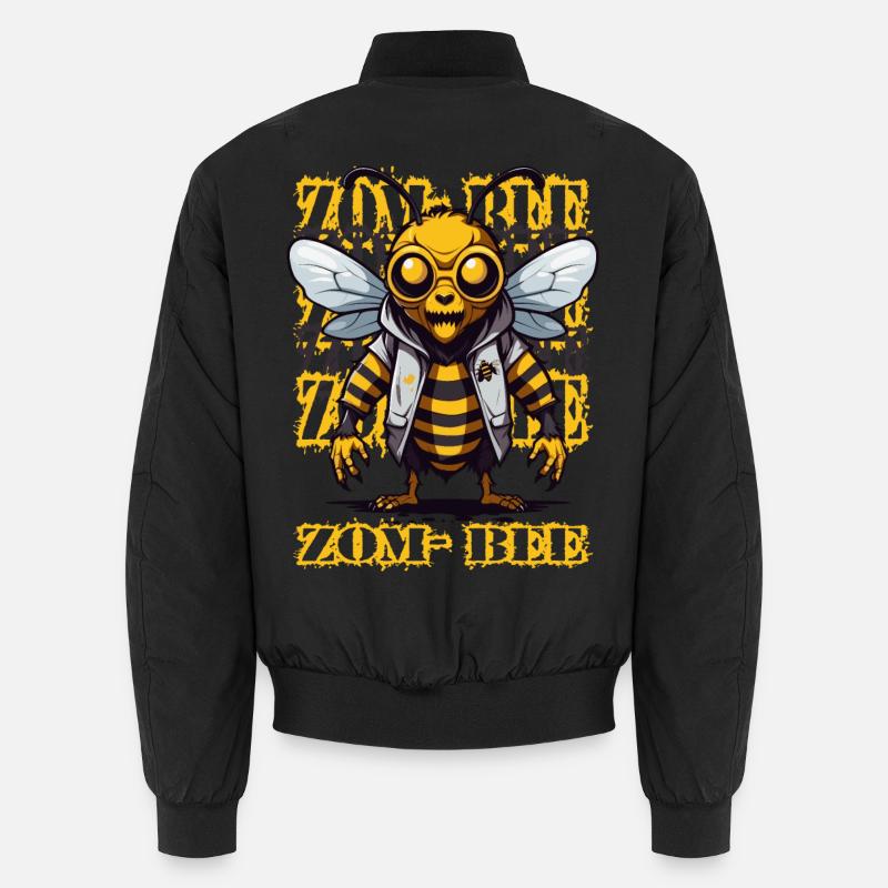 Zombie Bee - Unisex Bomber Jacket - black