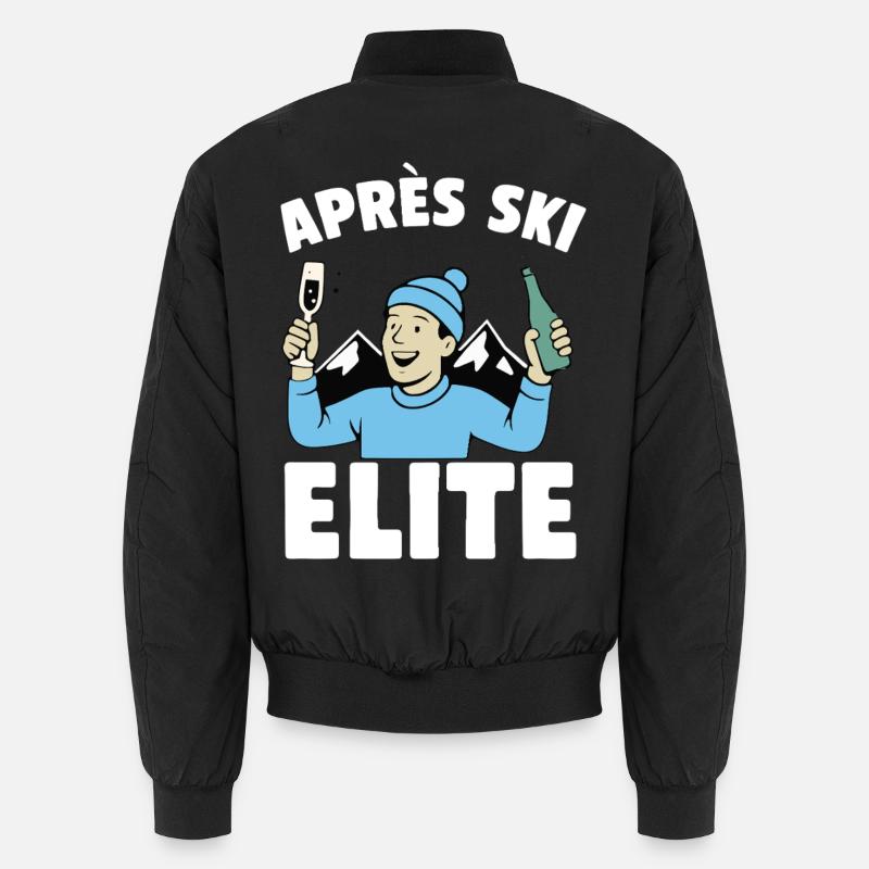 Après Ski Elite Feier - Unisex Bomberjacke - Schwarz