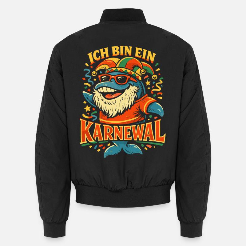 Cologne Carnival Carnival Carnival Gift - Unisex Bomber Jacket - black