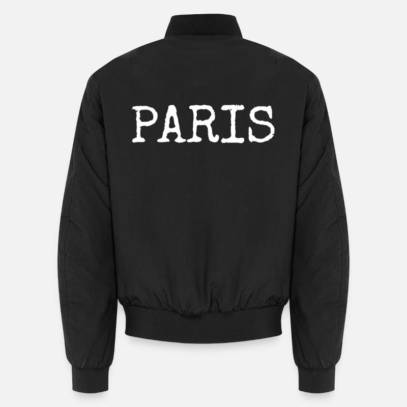 Paris - Bomber unisexe - noir