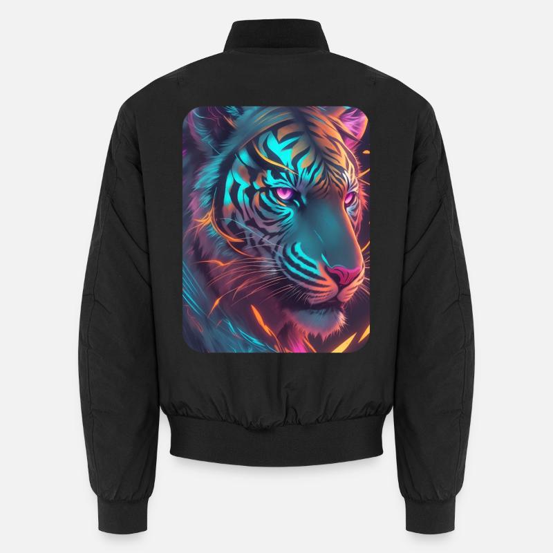 Néon Tiger Thème Lucid Bomber unisexe