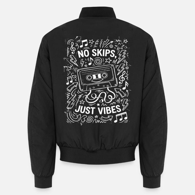 Nur Gute Stimmung - Unisex Bomberjacke - Schwarz