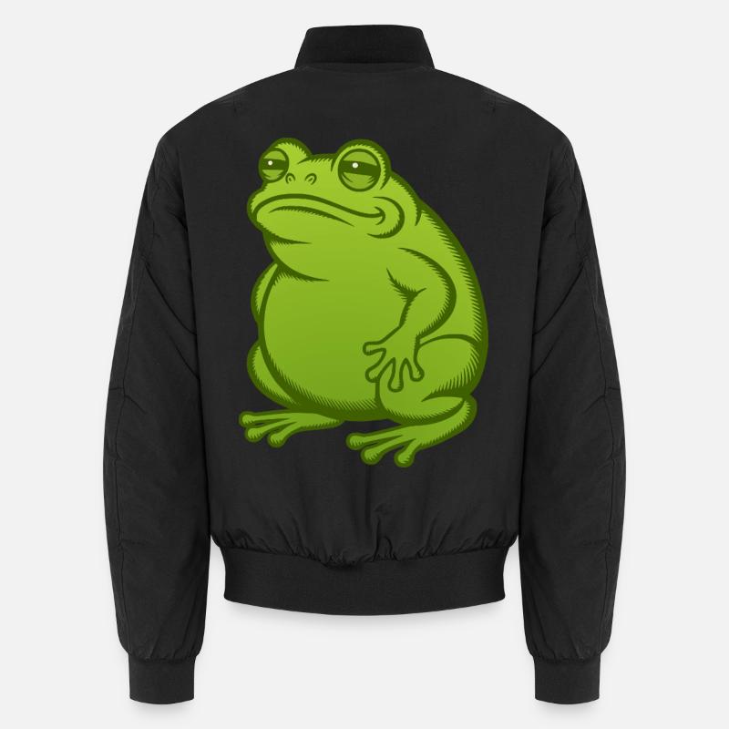 Fat Fat Frog - Fat Fat Toad Unisex Bomber Jacket