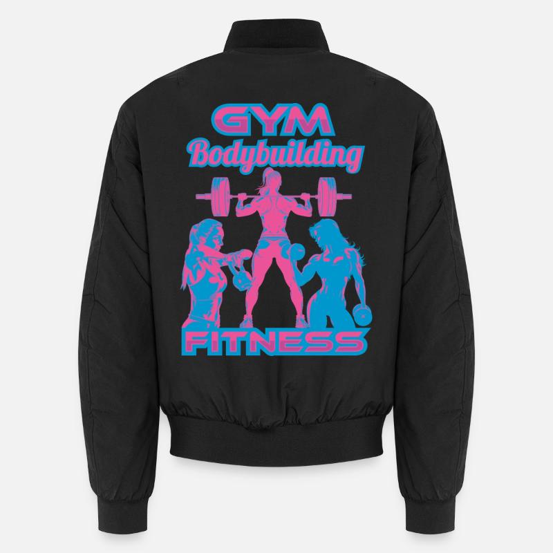 FitnessstudioMädchen Unisex Bomberjacke