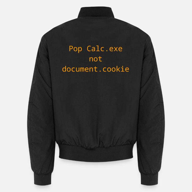 Vulnerability Exploit t-shirt - Calc.exe - XSS Unisex Bomberjacke