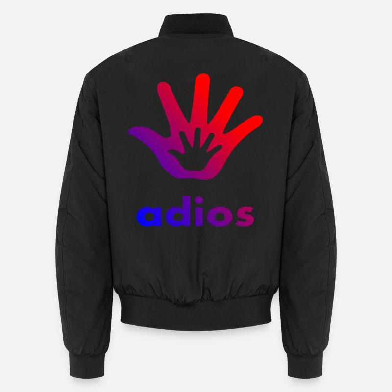 Main Adios - Bomber unisexe - noir
