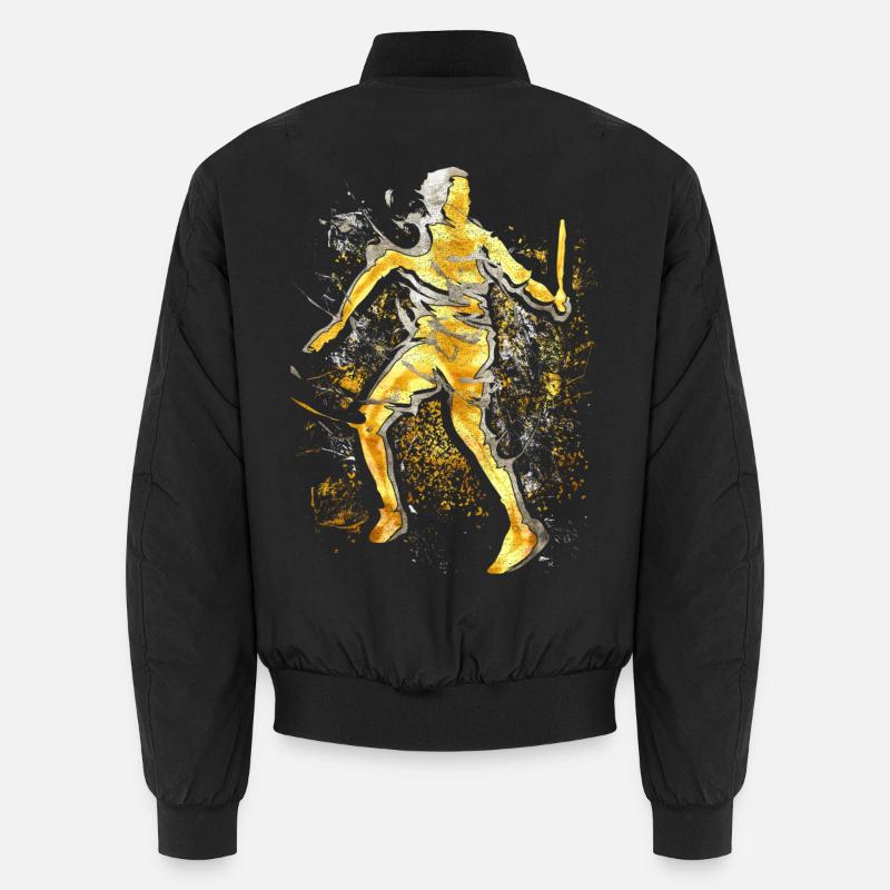 Badminton - Smash - Badminton Player Unisex Bomber Jacket