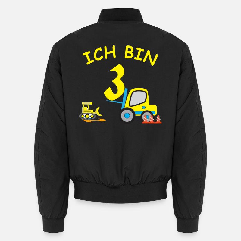 Ich bin 3 - Unisex Bomberjacke - Schwarz