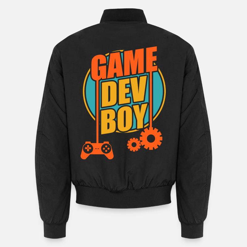 Game Developer Boy Unisex Bomber Jacket