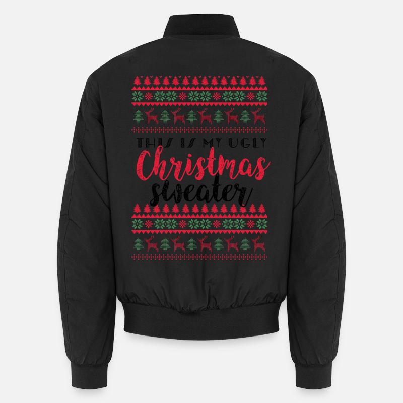 C’est mon pull de Noël moche Bomber unisexe