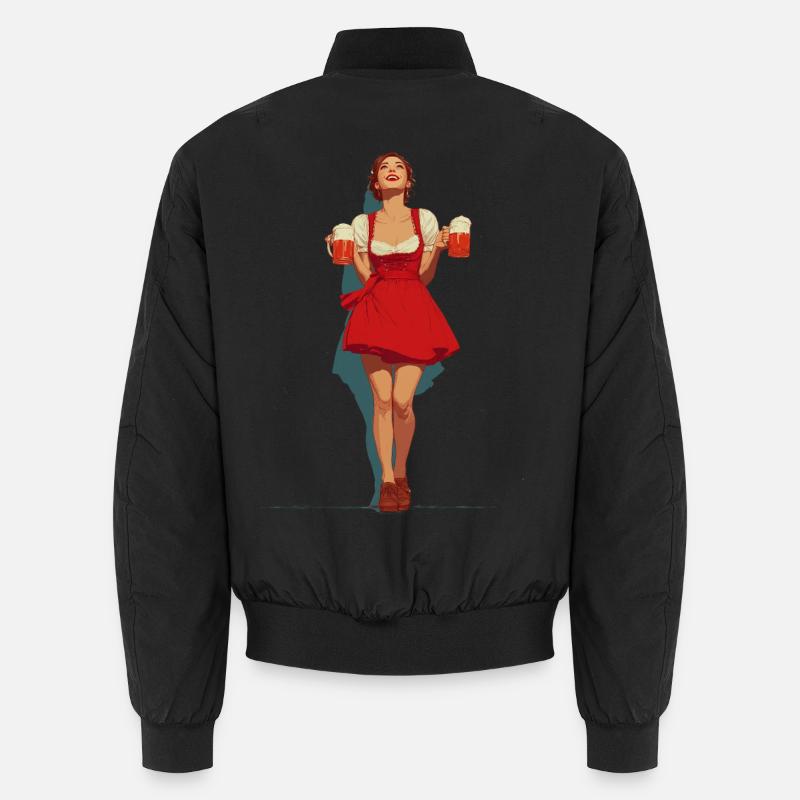 Beermaid Unisex Bomber Jacket