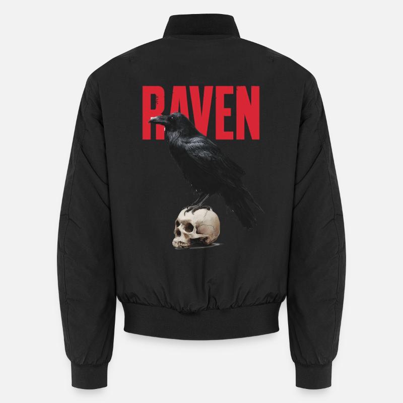 Raven Unisex Bomberjacke