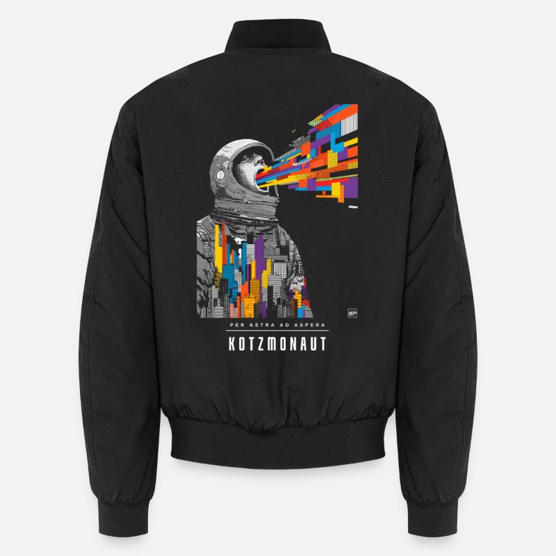 Kotzmonaut - Bomber unisexe - noir