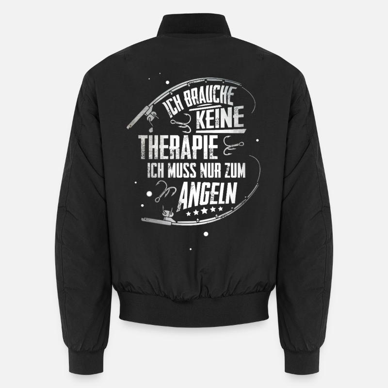Pêche - Bomber unisexe - noir