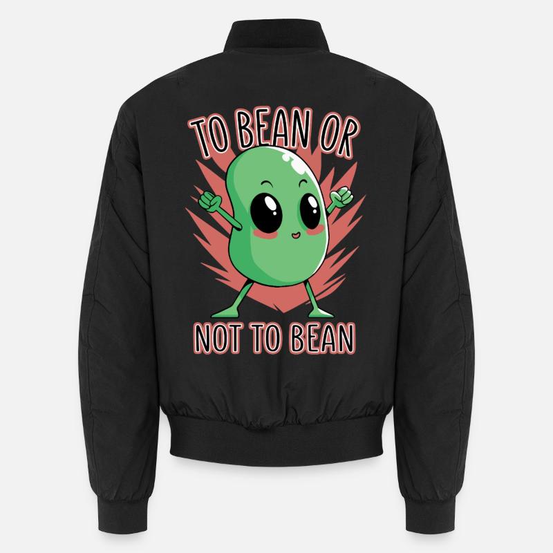 Bean or not bean Unisex Bomber Jacket