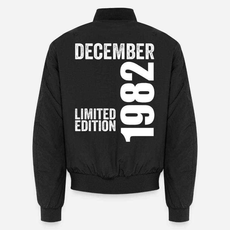 Cadeau Anniversaire Rétro - Décembre 1982 Bomber unisexe