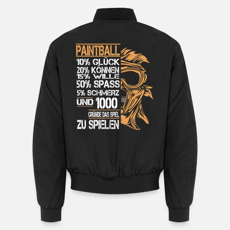Paintball Unisex Bomberjacke