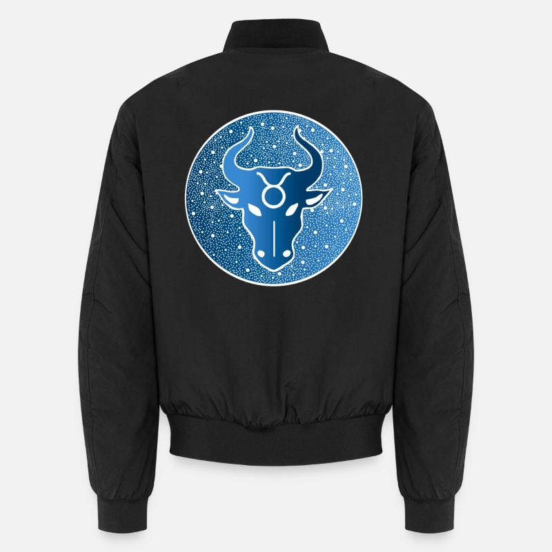 Sternzeichen: Stier Unisex Bomberjacke