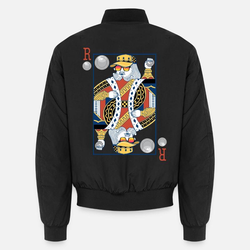 Roi de petanque v2 Bomber unisexe