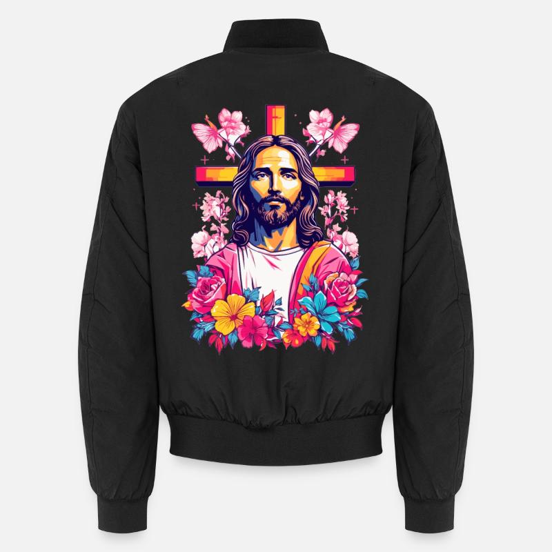 Jesus Christ Unisex Bomber Jacket