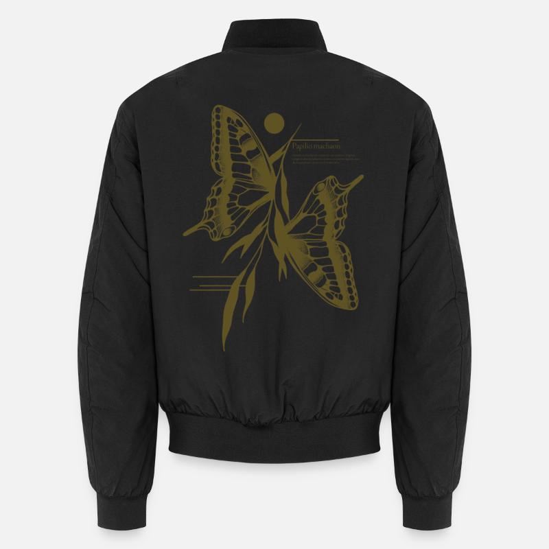 Dovetail Butterfly -Variant Unisex Bomber Jacket
