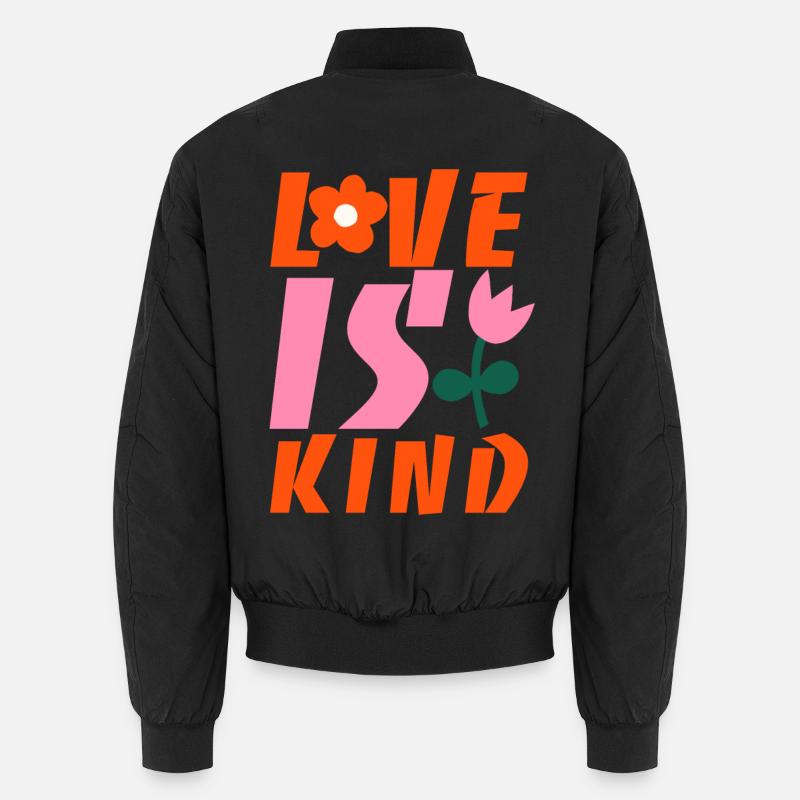 Love is kind Unisex Bomber Jacket