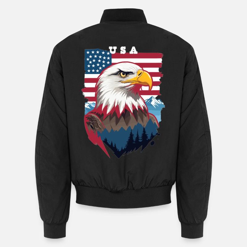 Pygargue à tête blanche Bomber unisexe