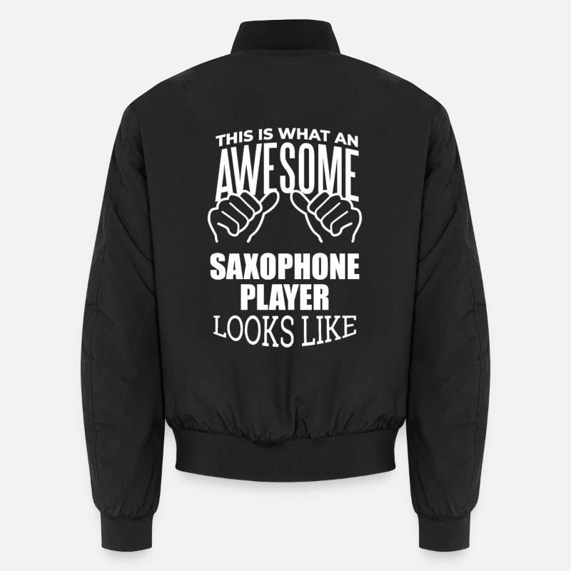 saxophone Bomber unisexe