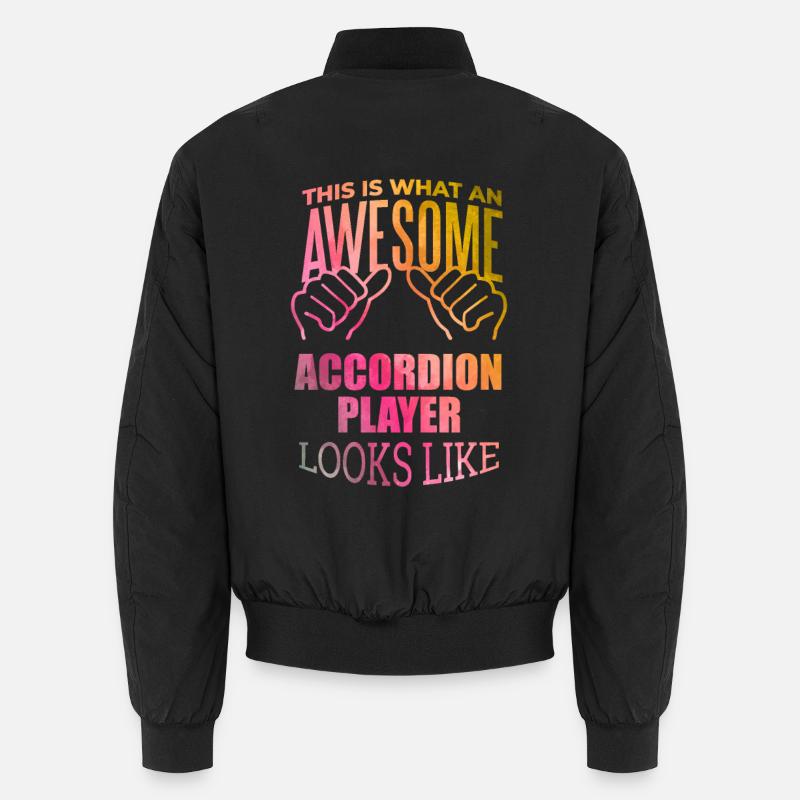 Akkordeon Unisex Bomberjacke