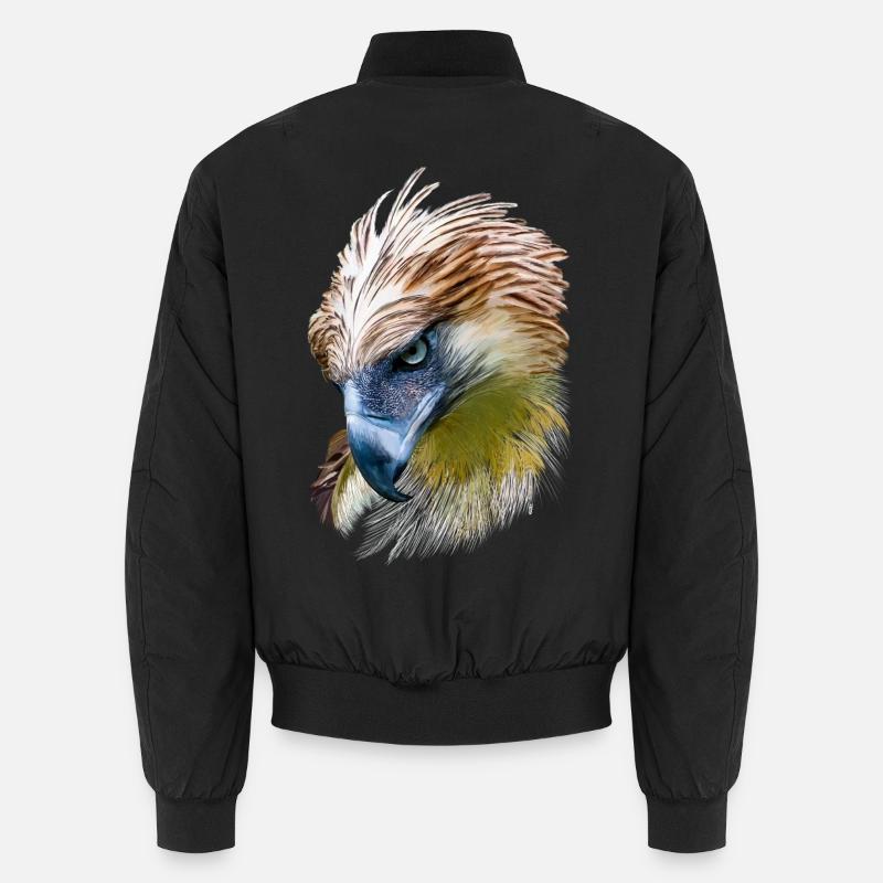 Adler - Unisex Bomberjacke - Schwarz