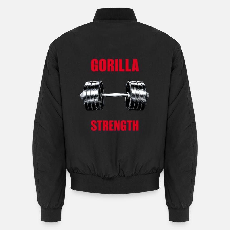 Gorilla Strength Unisex Bomberjacke