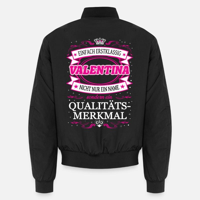 Caractéristique de qualité Valentina tout simplement de première classe Bomber unisexe