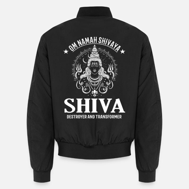Shiva Design – Powerful Deity Unisex Bomber Jacket
