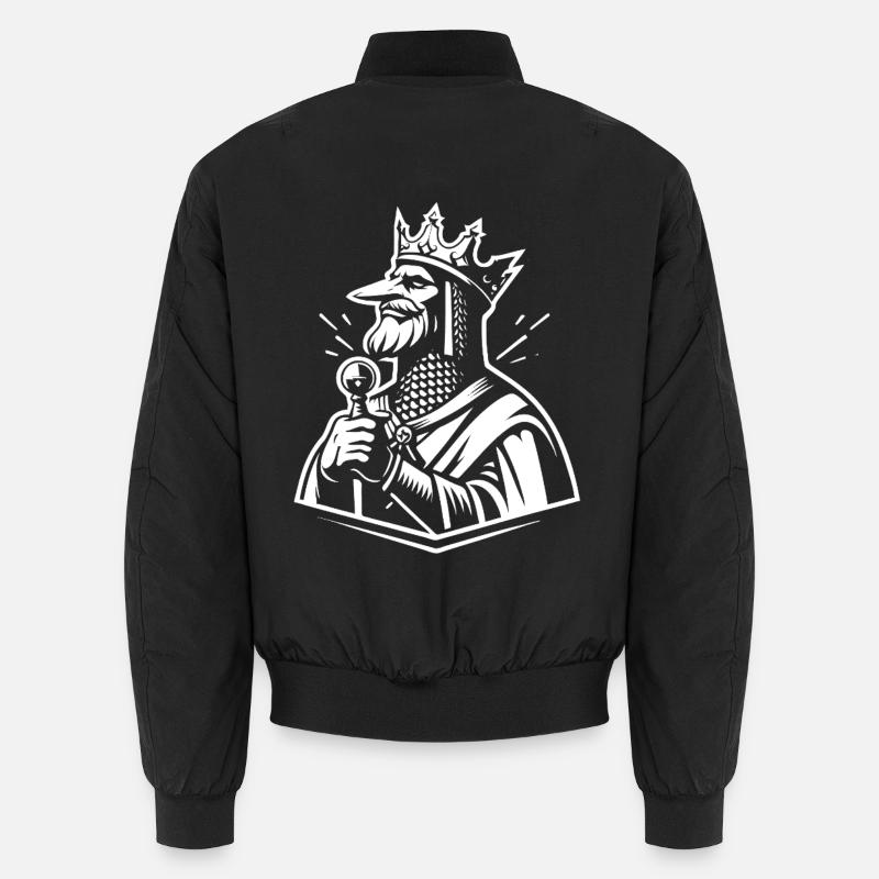 King Arthur Design – La légende de l’épée Bomber unisexe
