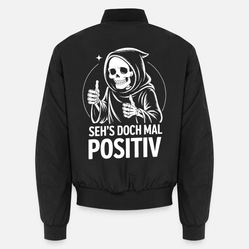 Regarde ça positivement, Faucheuse Bomber unisexe