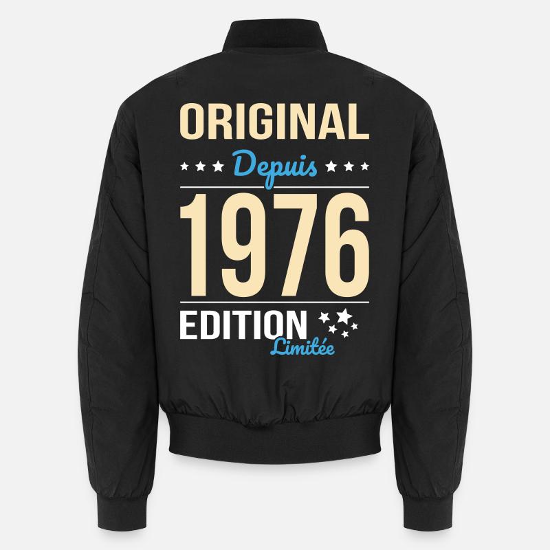 Original seit 1976 – 50-jähriges Jubiläum Unisex Bomberjacke