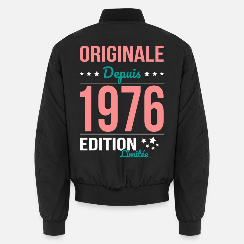 Original seit 1976 – 50-jähriges Jubiläum Unisex Bomberjacke