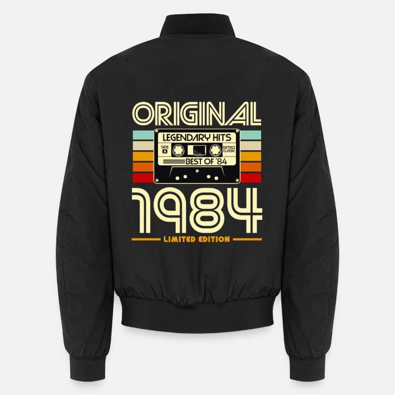 Original 1984 Retro Cassette Bomber unisexe