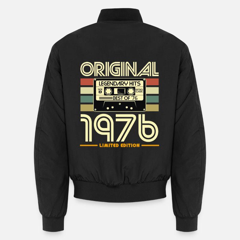 Original 1976 Cassette Vintage Bomber unisexe