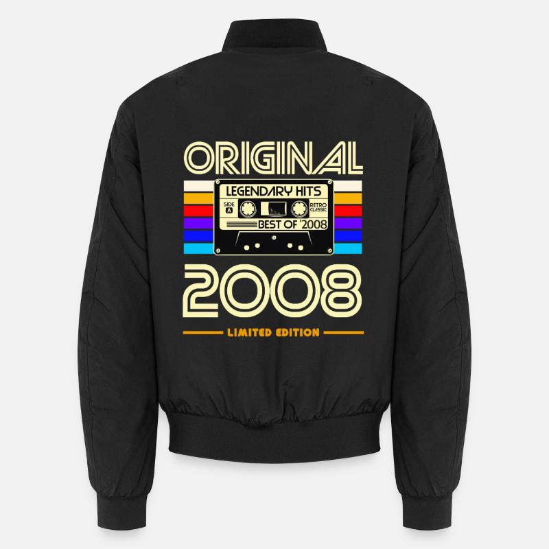 Original 2008 Limited Cassette Artwork Unisex Bomberjacke