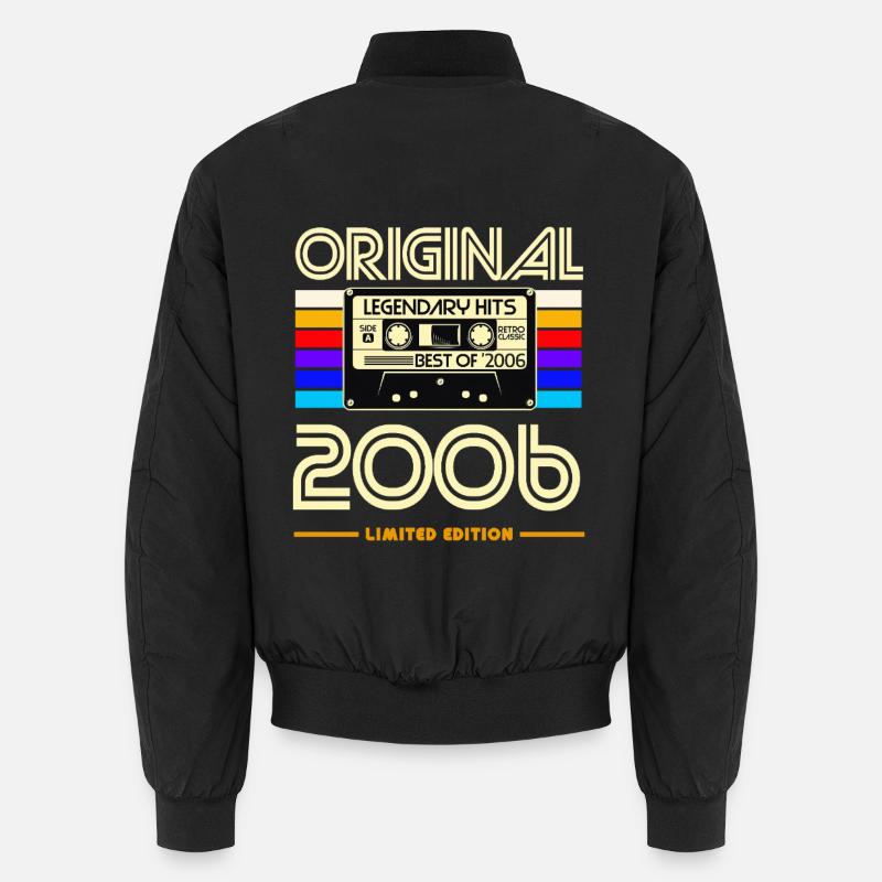 Original 2006 Retro Cassette Bomber unisexe