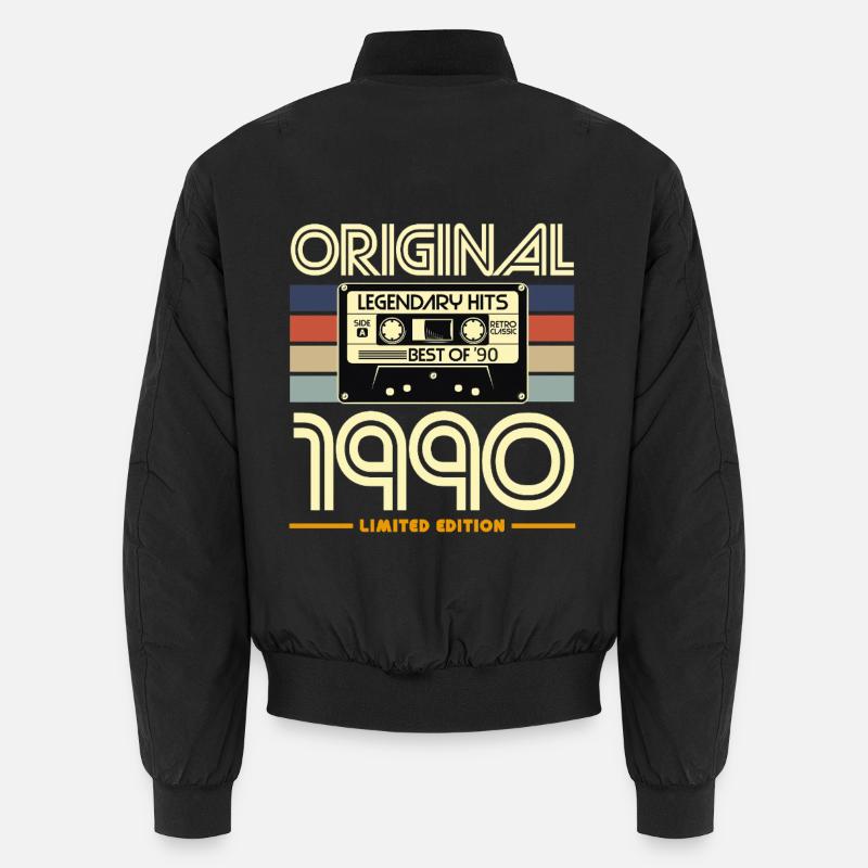 Original 1990 Heritage Cassette Unisex Bomber Jacket